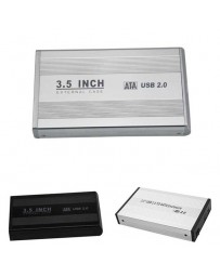 BOITIER POUR DISQUE DUR 3.5" HDD EXTERNAL CASE USB2.0 INCH HARD DISK