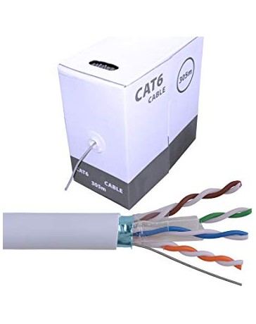 BOBINE CABLE DE 305M  FTP CAT6 CU LSZH 005006
