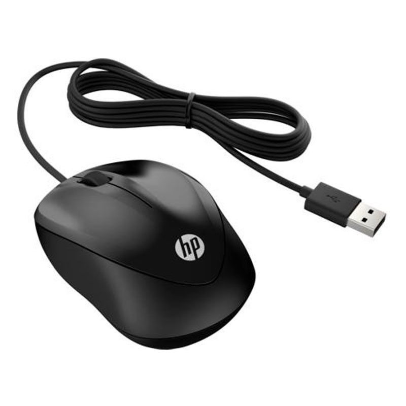 Souris Optique HP USB Filaire - Noir (4QM14AA)