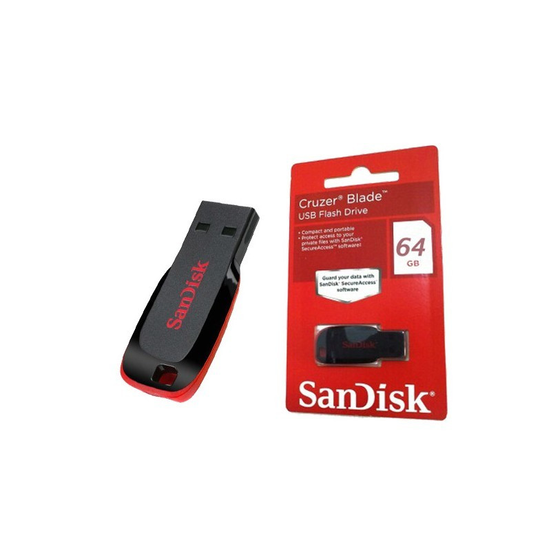 Flash Sandisk Cruzer Blade 64 Go