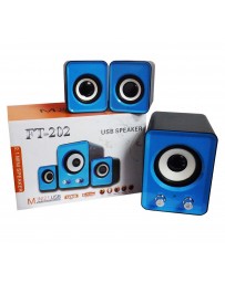 SPEAKER FT-202 MINI 2.1 USB