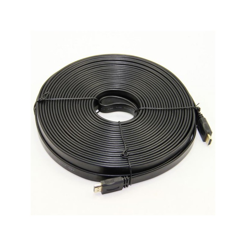 CABLE HDMI 15M PLAT HDVT CABLE 3D 1.4