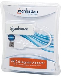 ADAPTATEUR USB 3.0 TO GIGABIT RJ45 506847 MANHATTAN