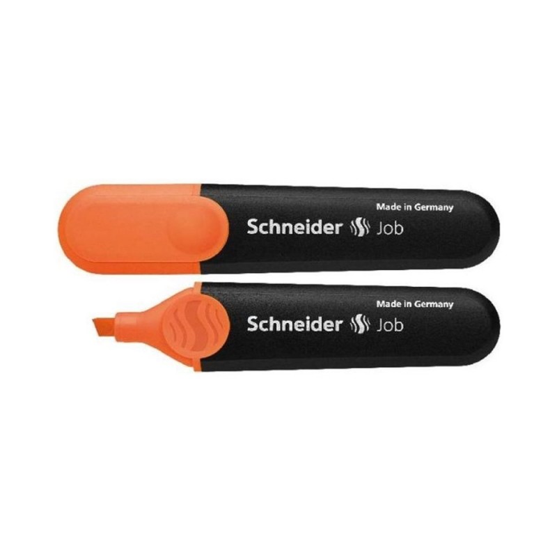 MARQUEUR FLUO JOB SCHNEIDER ORANGE  1506