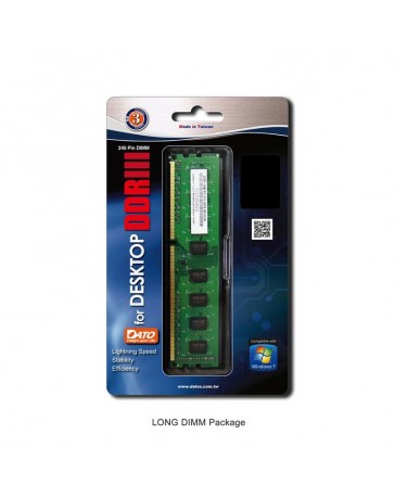 Barrette Mémoire 8GO PC1333 DDR3 DATO pour pc portable