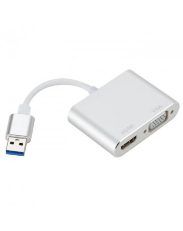 CONVERTISSEUR USB 3.0 TO HDMI/VGA VIDEO ADAPTER