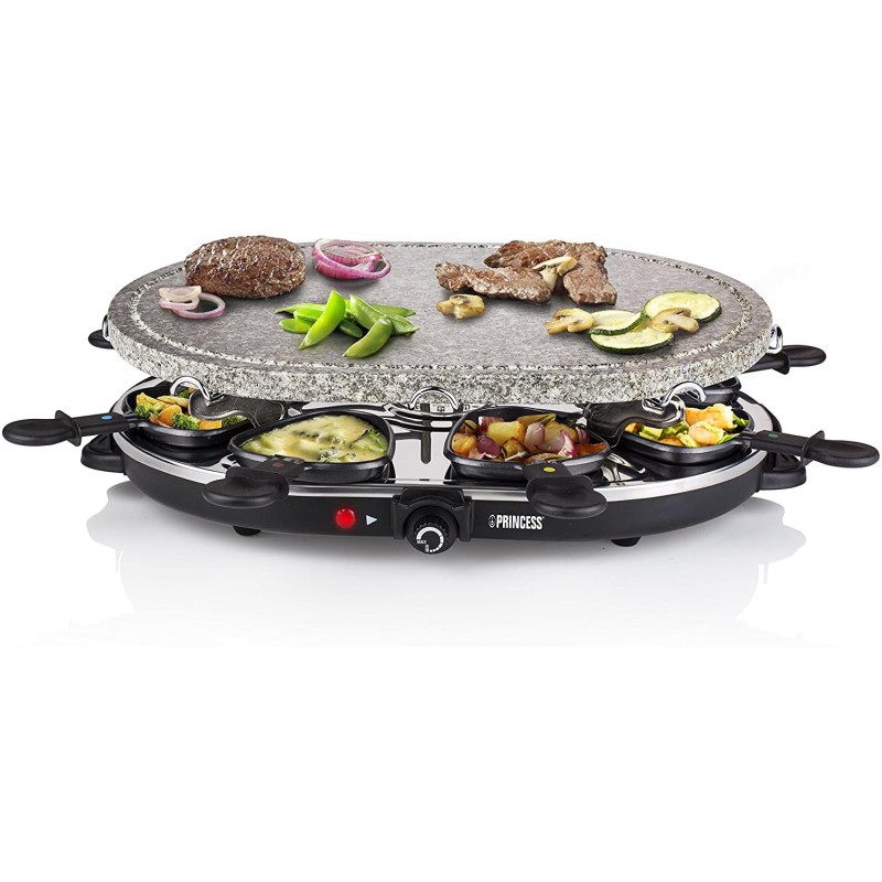 RACLETTE OVALE ÉLECTRIQUE PRINCESS 1200W