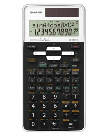 CALCULATRICE SHARP EL-506TSB-WH