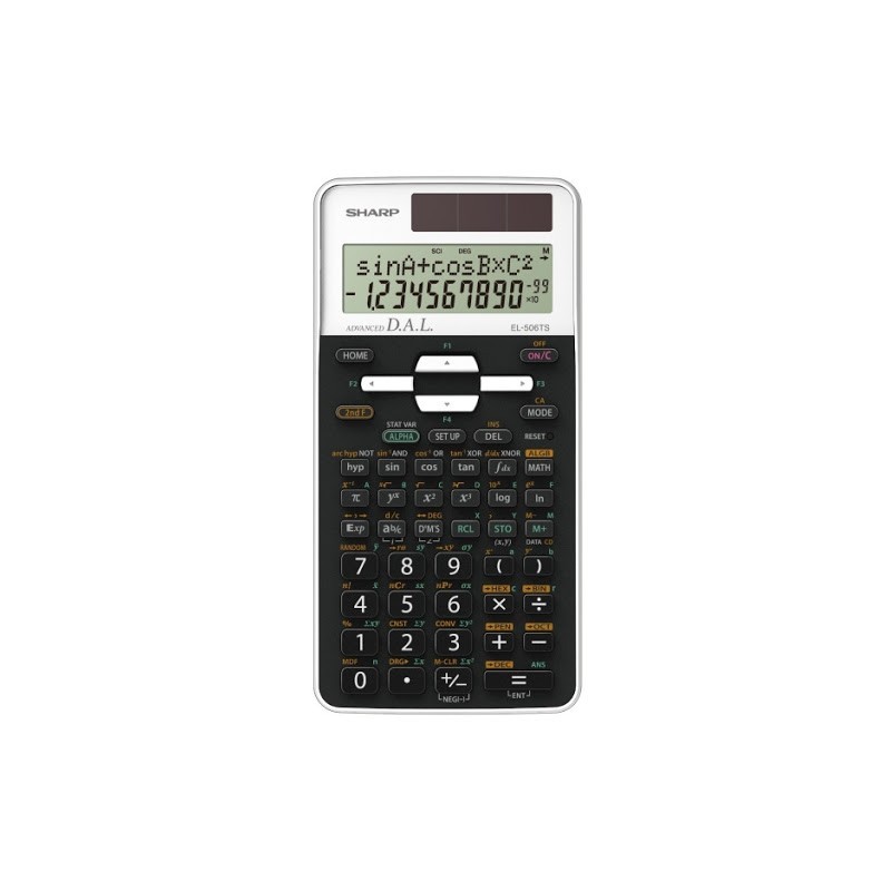 CALCULATRICE SHARP EL-506TSB-WH