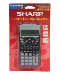 CALCULATRICE SHARP EL-531WHB-BK