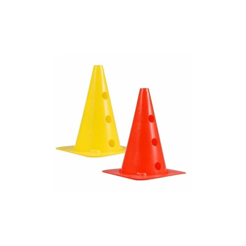 CONE AVEC TROUE EN PLASTIC 47CM 31-6