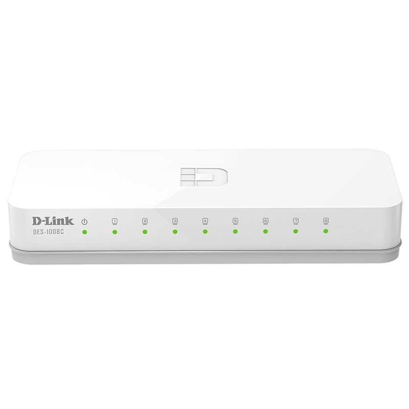 Switch D-Link DES-1008CE Gigabit 8 ports 10/100 Mbps