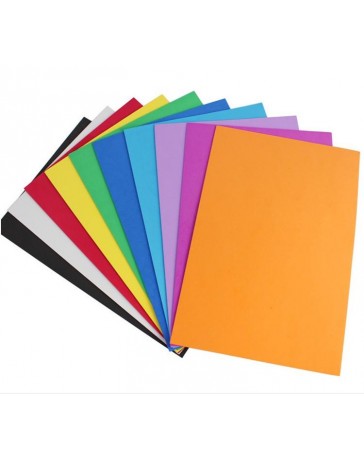 PAPIER EVA FOAM MAT 10 COULEURS KK-1504