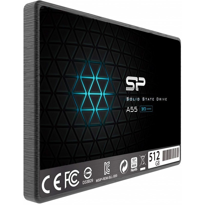 DISQUE DUR INTERNE A55 512Go SSD SILICONE POWER