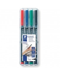 POCHETTE STYLO STAEDLER  LUMCOLOR 318-WP4 0.6MM
