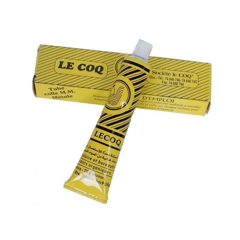 Colle Fort le Coq G.M. en métal 17gr