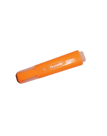 MARQUEUR FLUORESCENT REYNOLDS ORANGE HIGHLIGHTER