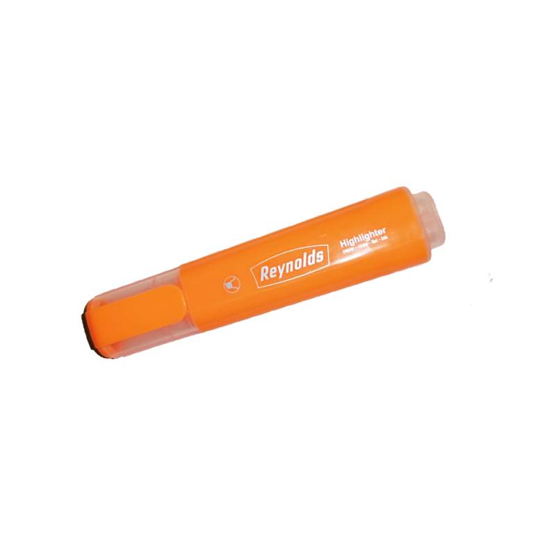 MARQUEUR FLUORESCENT REYNOLDS ORANGE HIGHLIGHTER