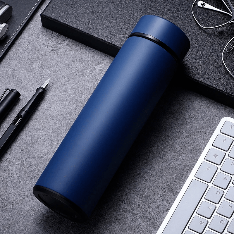 Bouteille thermos intelligente Température à Ecran LED en Inox - Plan C