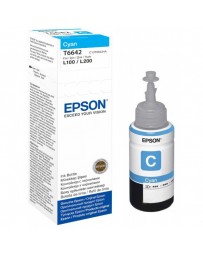 Bouteille d'encre Epson T6642 Cyan 70ml