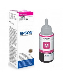 Bouteille d'encre Epson T6643 Magenta 70ml
