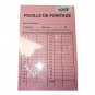 FICHE DE POINTAGE MANUEL 100F RIBAT CB560