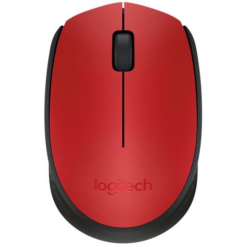 SOURIS SANS FIL LOGITECH M171 ROUGE
