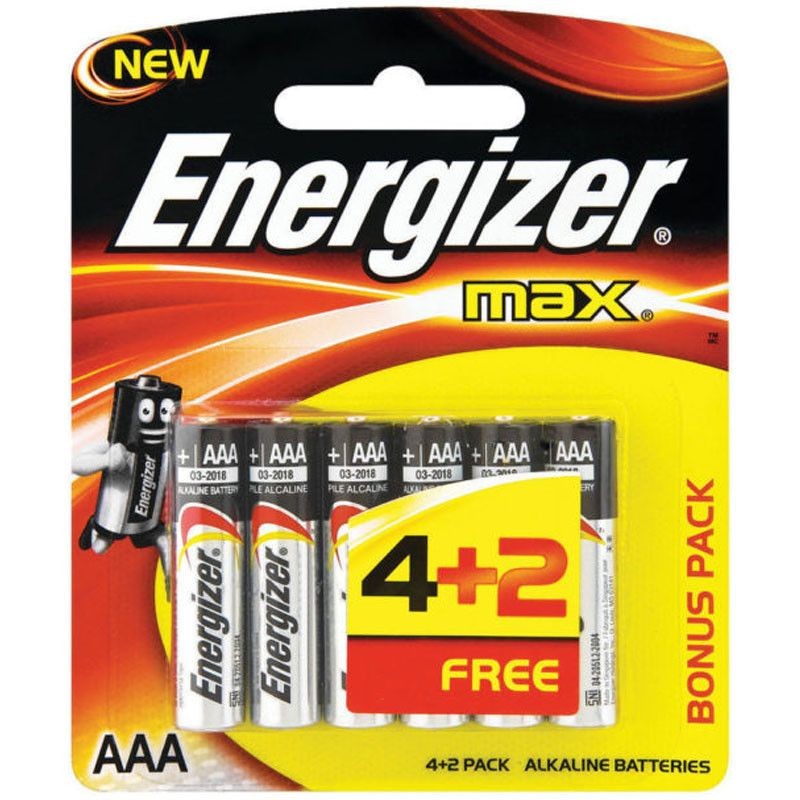 Pile pour petits appareils électroniques Energizer LR3-AAA pas cher