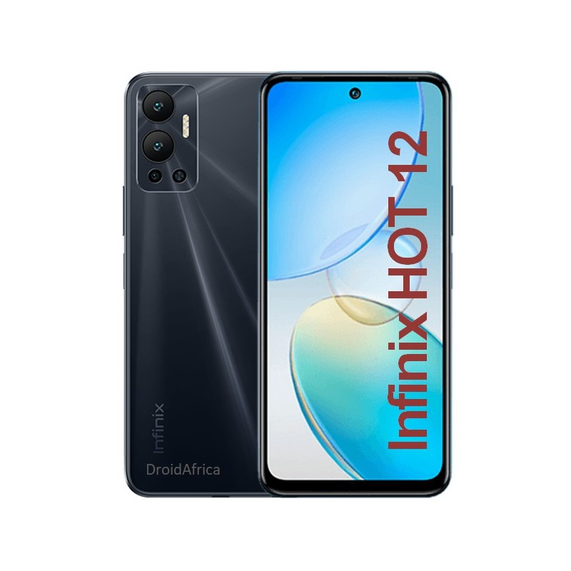SMARTPHONE INFINIX HOT 12 X6817 4G- 4/64G  NOIR