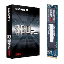 DISQUE DUR INTER 256GB NVME M.2 2280 GIGABYTE (GSM2NE3256GNTD)