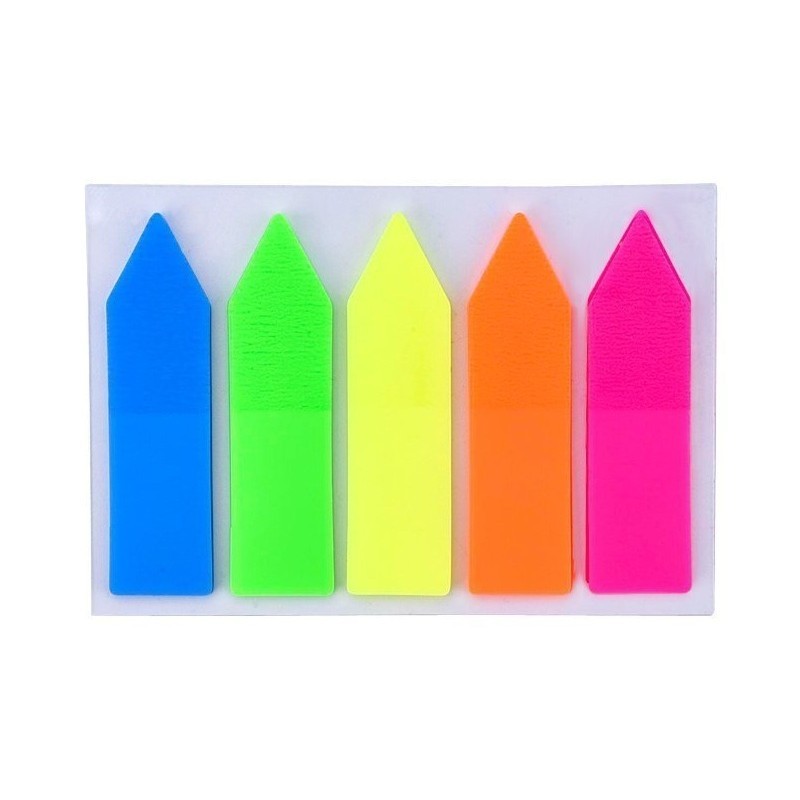 STICK NOTE FLECHE FLUO GM P06