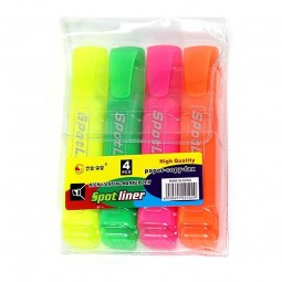 4 STYLOS FLUO SPOTLINER DH102