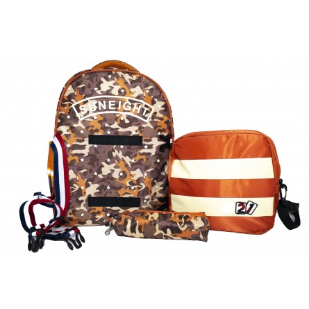 SAC A DOS 3EN1 CB1434 DODO ORANGE