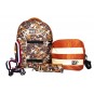 SAC A DOS 3EN1 CB1434 DODO ORANGE