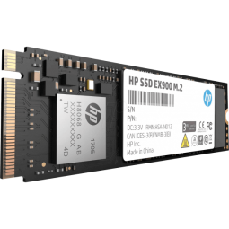 HP EX900 M.2 250GB PCIe 3.0 x4 NVMe 3D TLC NAND Solid State Drive (SSD) 500GB