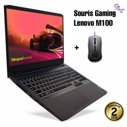 PC PORTABLE LENOVO IDEAPAD GAMING 3 15ACH6 / RYZEN 7 5800H / 16 GO / RTX 3050 4GB / NOIR