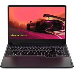 PC PORTABLE LENOVO IP GAMING 3 RYZEN 5 8G/512SSD NOIR -82K2021XFG