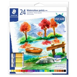 POCHETTE DE 24 PEINTURE AQUARELLE 8880 C24