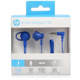 ECOUTEUR HP BLEU IN-EAR HEADSET 150 (X7B04AA)