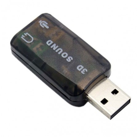 CARTE SON USB 3D SOUND 5.1 EDS