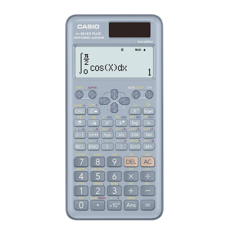 Calculatrice Scientifique CASIO FX-991ES Plus 2nd Edition BLEU