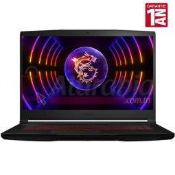 PC PORTABLE GAMER MSI THIN GF63  INTEL CORE I5 12E GÉN, 8 GO RAM RTX 3050 (GF63-12UDX-214XFR)