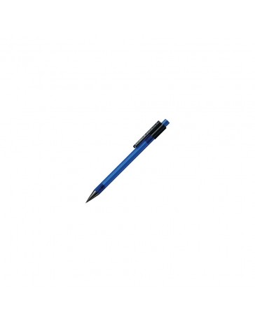 Stylo Porte-mines 0.5mm - Corps En Acier Bleu Fluo Neuf (sans Emballage)