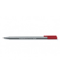 STAEDTLER STYLO FEUTRE FINELINER TRIPLUS Rouge