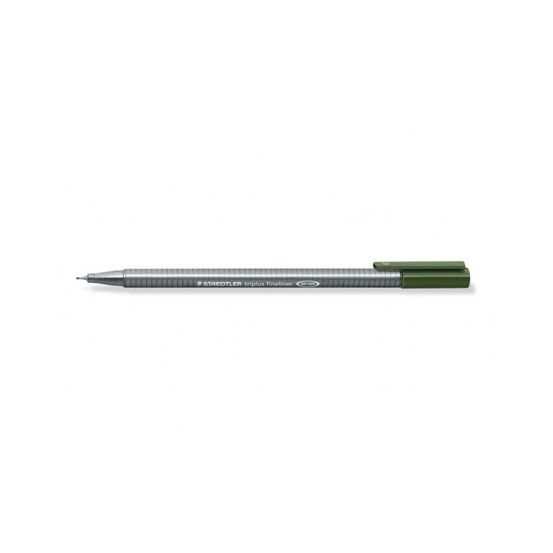 STAEDTLER STYLO FEUTRE FINELINER TRIPLUS Vert Olive