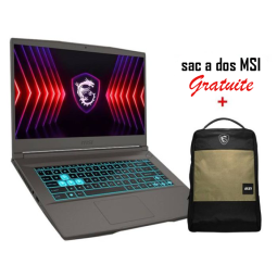 PC PORTABLE GAMER MSI THIN 15 B13UCX I7 13GEN  8G/512SSD 9S7-16R831-2606