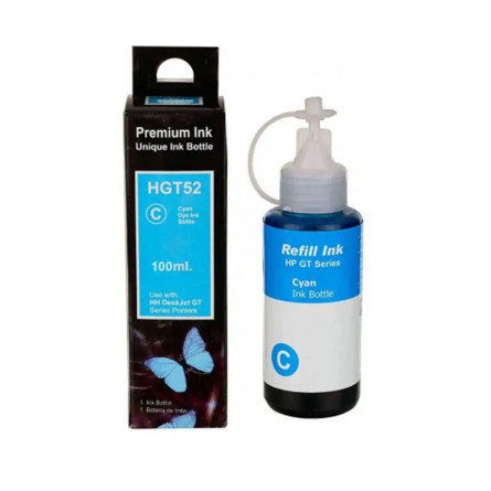 BOUTEILLE ADAPT HP HGT52 CYAN 100ML PREMIUM INK