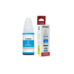BOUTEILLE CANON ADAPT GI490 CYAN 70ML REFILL INK 190/790/890