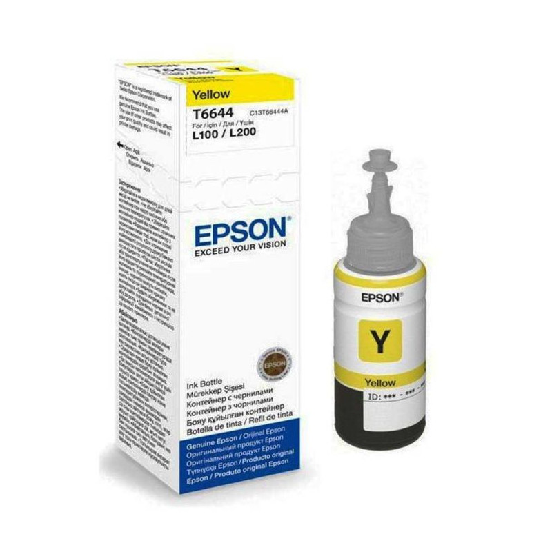 BOUTEILLE EPSON  ADAPT YELLOW T6644  REFILL INK 100ML