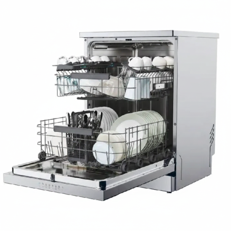 LAVE VAISSELLE CANDY CF6C4F0X INOX 16 COUVERTS